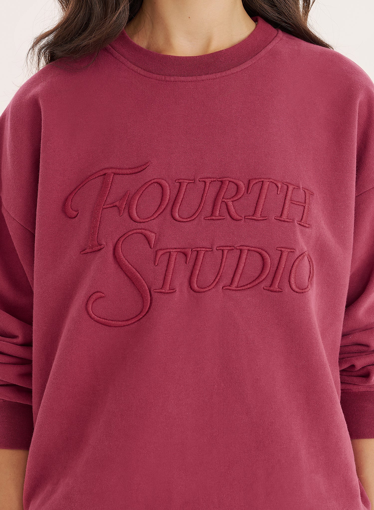 Berry Fourth Branded Sweatshirt